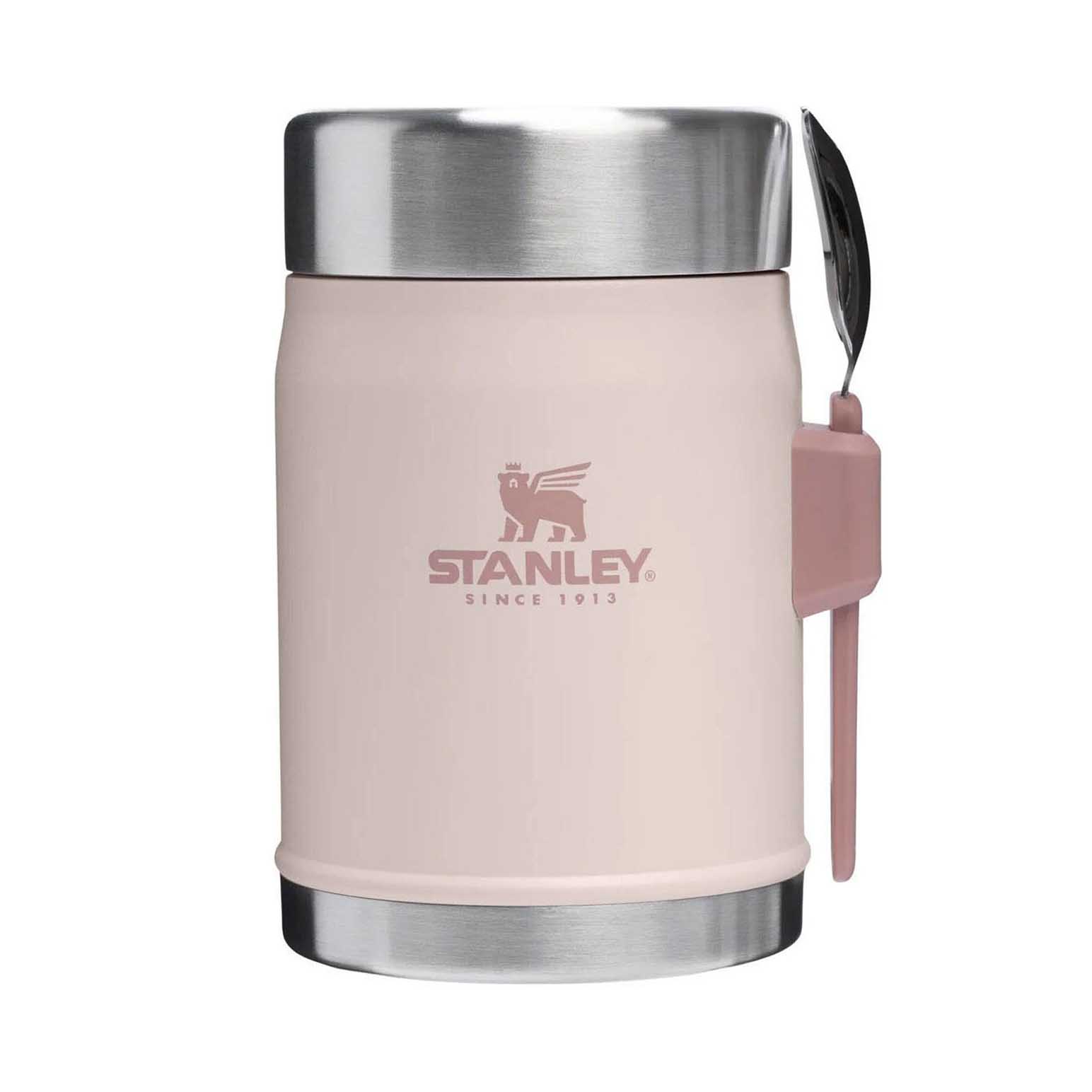 Stanley The Legendary Classic Food Jar + Spork 14oz Rose Quartz